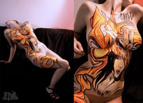 G-Kill body painting